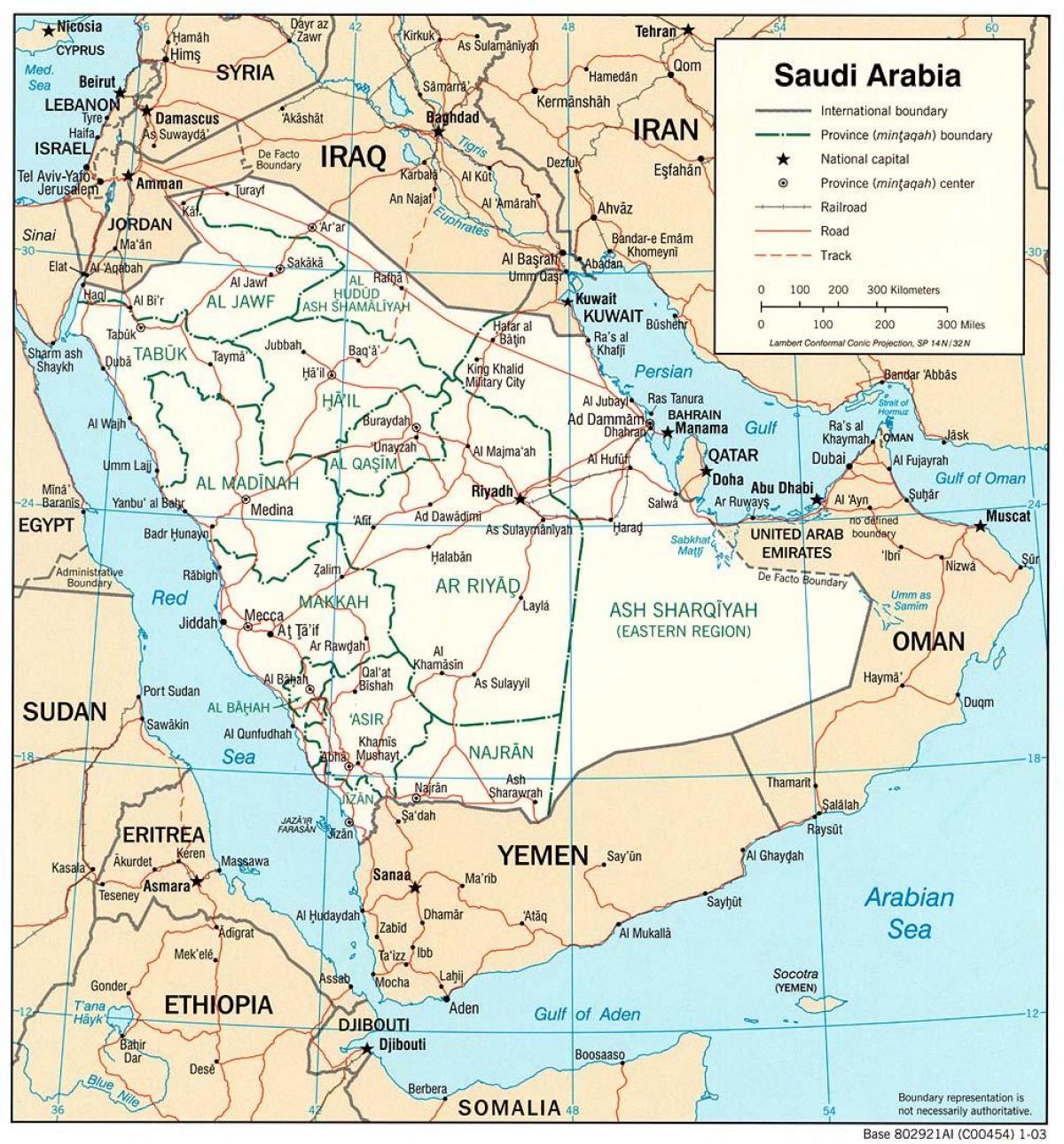 žemėlapis KSA